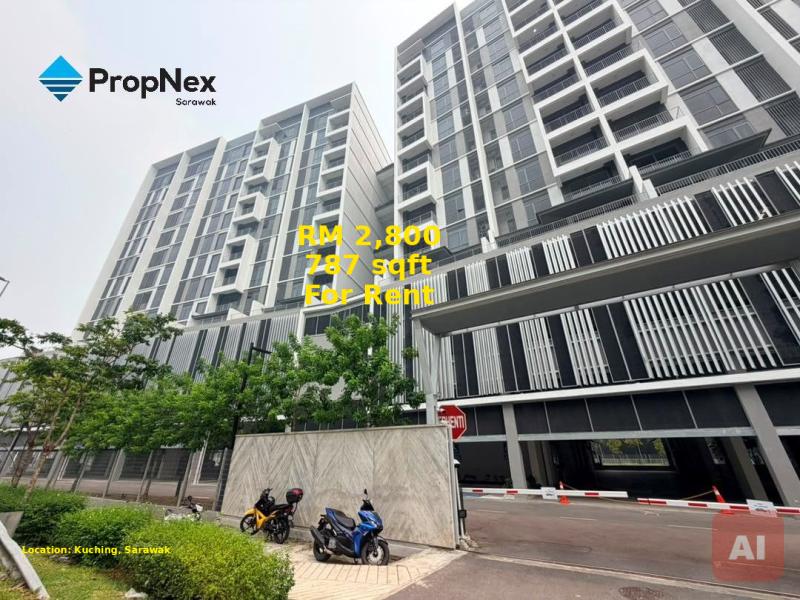 2-Bedroom Condo for Rent at Renna Residence, Kuching